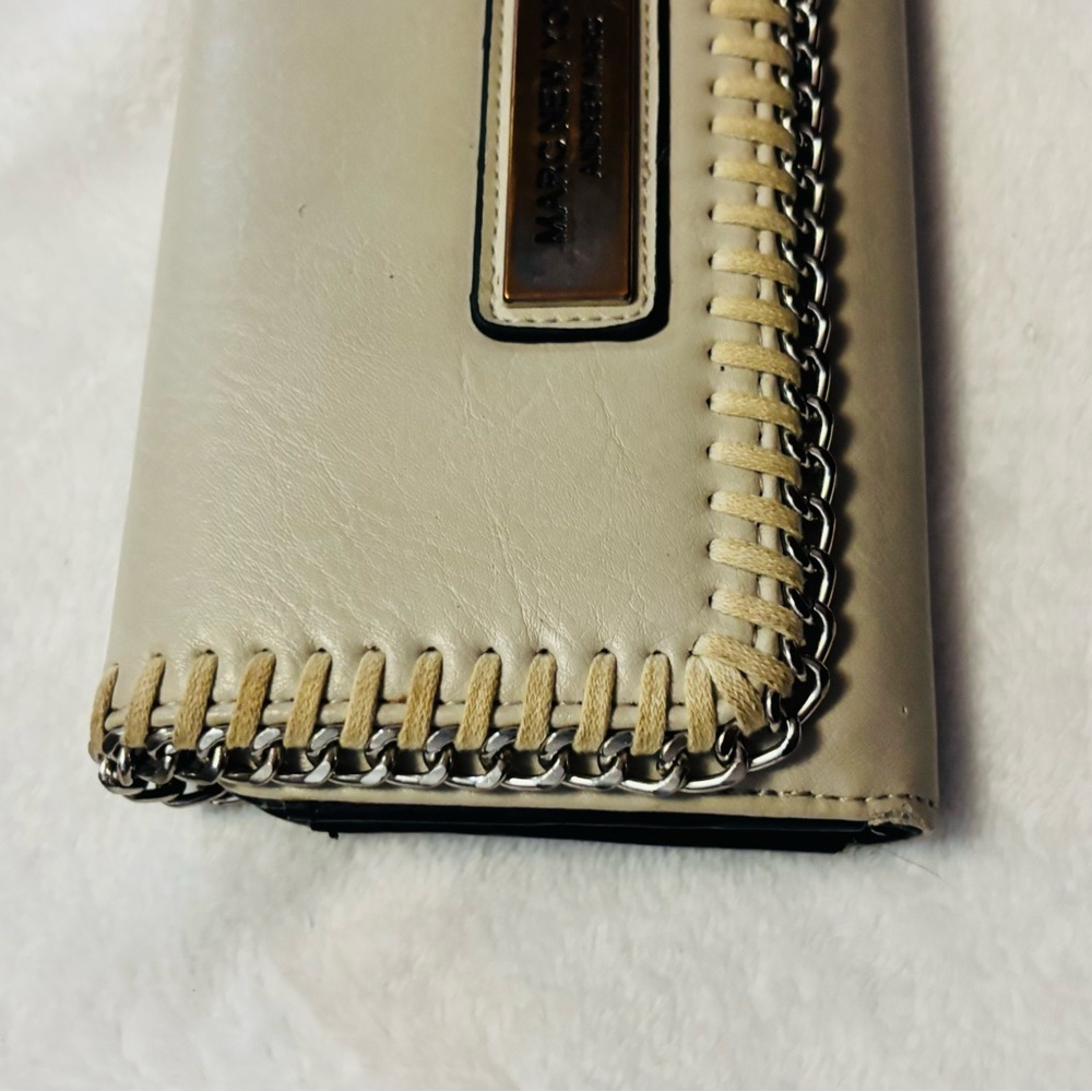 Marc New York by Andrew Marc Wallet/Wristlet in Cream EUC Wristlet Included - Picture 5 of 8